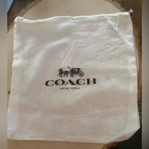 Coach White Dust Bag 8”x8” (5 for $20)